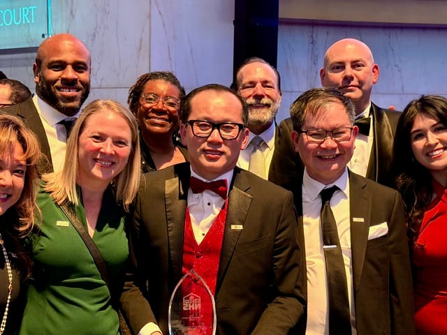 Paul Luu and CASL SLT at NHS gala